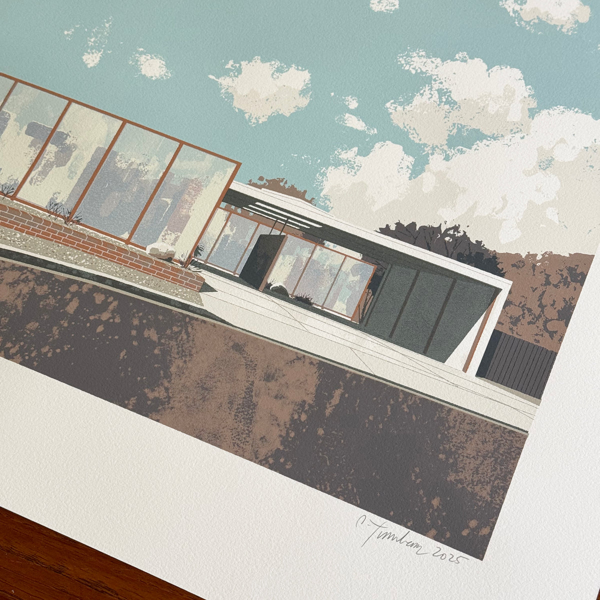 Case Study House #16 – Chris Turnham Illustration