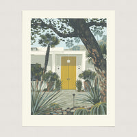 Yellow Door on Via Vadera