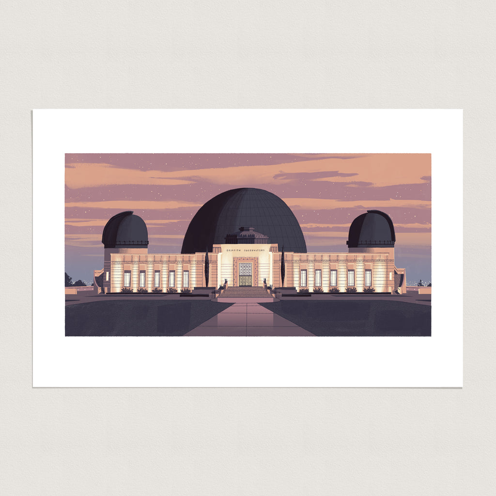 Griffith Observatory at Dusk
